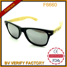 2015 New Trendy Fashionable Bamboo Wooden Temple Custom Colorful Sunglass China Wholesale